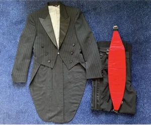 full Christian Dior Monsieur paris ny size 31 tail coat tuxedo size 34 pants - Picture 1 of 14