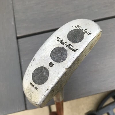 MATZIE VELVET-TOUCH 45 Putter Hickory Wood Shaft RH Venice California - Image 1 of 4