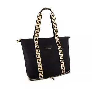 Versace Parfums For Woman Black Folding Bag With Dust Bag - Picture 1 of 7