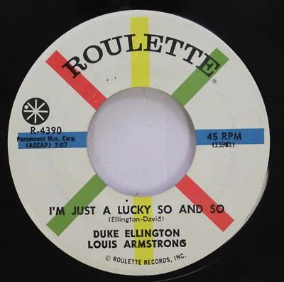 Jazz 45 Duke Ellington - I'M Just A Lucky So And so / Duke'S Place On Roule - Image 1 of 2