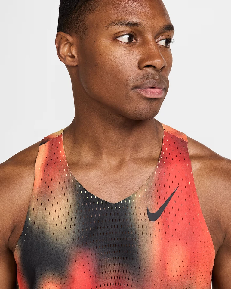 NIKE Dri-Fit AeroSwift ADV Elite Entry Running Tank HJ3380-736 Men's Size LARGE