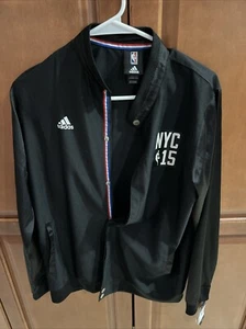 2015 NBA All Star Game Aufwärmjacke Größe Jugend Large neu neu mit Etikett NYC Adidas - Bild 1 von 4