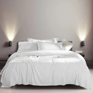 Super Soft 1800TC Microfiber 6Pc. Sheet Set King Size White NEW - Picture 1 of 4