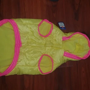 Neu mit Etikett Top Paw Hund gelbe gefütterte Haustierjacke Größe XL - Bild 1 von 5