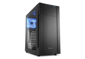 Sharkoon S25-W ATX Gehäuse mit Window, Schwarz - Bild 1 von 5