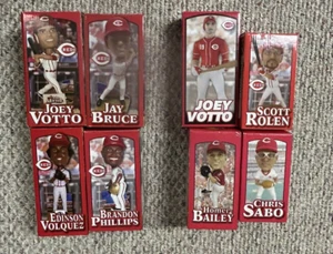 2009 2010 Cincinnati Reds Bobblehead Lot of 8 - Complete SGA Set - Votto, Sabo - Picture 1 of 3