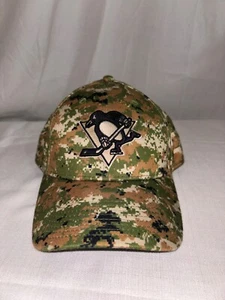 Hockeymütze Pittsburgh Penguins Camouflage verstellbar NEU NHL - Bild 1 von 4