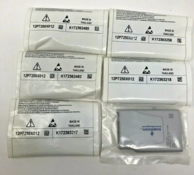Lot of 6 NEW Emerson Charm Terminal Covers KL4502X1-QA1 12P7250X012 Rev B - Image 1 of 4