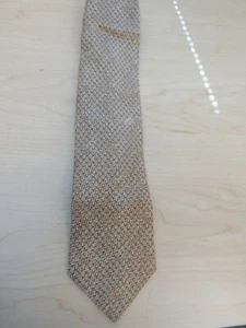 VALENTINO Brown Cravatte Made in Italy - Neck Tie Excellent Condition - Picture 1 of 5