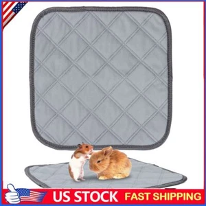 Washable Reusable Guinea Pig Pee Mat Puppy Training Pad Pet Cat Cushion Mat 12in - Picture 1 of 12