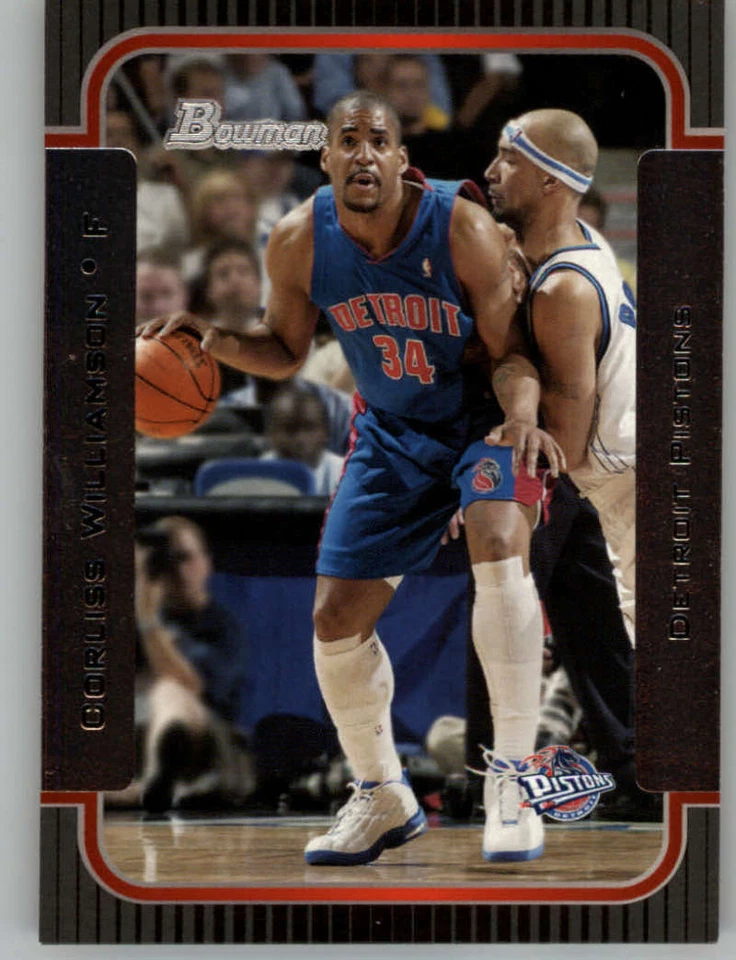 2003-04 Bowman Chrome #76 Corliss Williamson  - Image 1 of 1