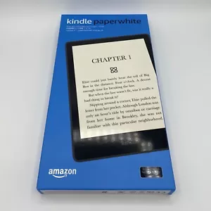 Amazon Kindle Paperwhite 5 11th Generation (2021) 8GB Wi-Fi 6.8" Black e-book - Picture 1 of 12