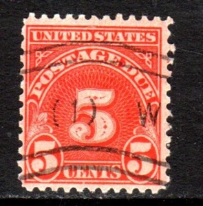 #J83 5 CENT POSTAGE DUE F-VF USED a - Picture 1 of 1