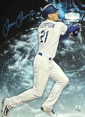 Фотография подписанная Трейси Томпсон 16x20 Dodgers BAS B11114 - Изображение 1 из 2