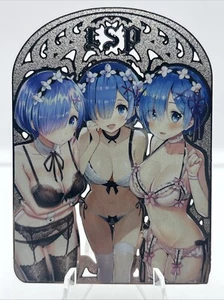 Goddess Story Gold METAL Card - Maiden Party - Serial Number #/100! Rem Bikini - Picture 1 of 2