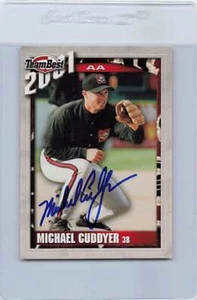 2001 Team Best #31 Michael Cuddyer New Britain Signed Auto *G7937 - Picture 1 of 2