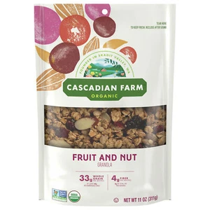 Cascadian Farm Granola Fruit And Nut 11 oz (Pack of 4) - Picture 1 of 2