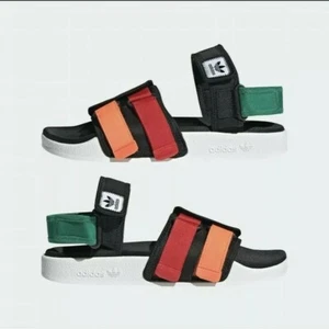 NEW Adidas Originals Adilette Sandal 4.0 Multicolor Straps GZ8827 Men's Size 8 - Picture 1 of 12