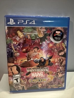 Ultimate Marvel vs Capcom 3 PS4 Brand New Sealed RIPPED on Top 🔝. Grail RARE ! - Image 1 of 4