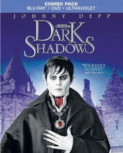 Dark Shadows (Blu-ray + DVD + Ultraviolet, 2012) Lenticular Cover Johnny Depp - Picture 1 of 2