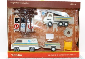 1980 Tiny Tonka Bell Telephone Emergency Repair Set #1001 NIB Box #2 NOS - Picture 1 of 6