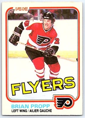 1981-82 O-Pee-Chee Brian Propp Philadelphia Flyers #246 - Image 1 of 2