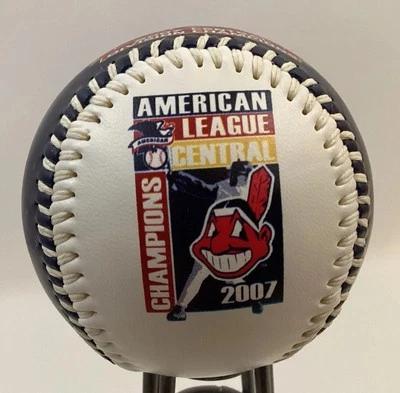 Cleveland Indians Rawlings 2007 American League Central Champions - Image 1 of 4