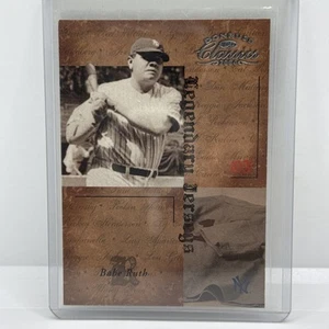 2004 Donruss Classics - Legendary Babe Ruth #LJ-59 Jerseys /500 - Picture 1 of 3