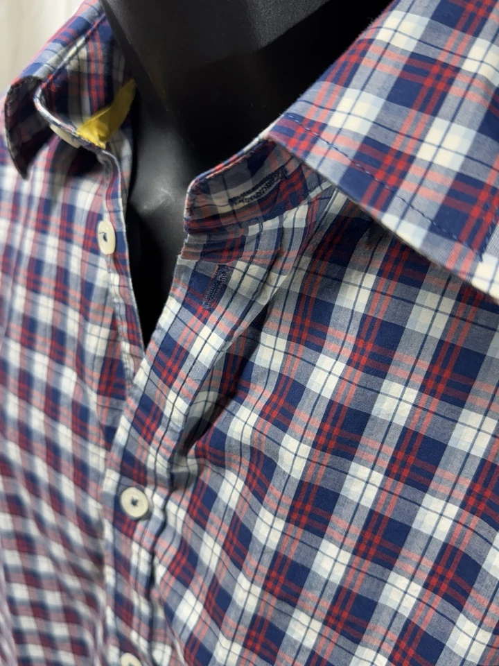 Camisa masculina XL Jeremy Argyle NYC com botões.   Ótimo! - Imagem 1 de 4