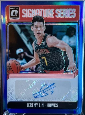 Jeremy Lin 2019 Optic Signature Series Blue /25 - Image 1 of 3