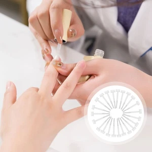 100 piezas esmalte de uñas para aplicar cepillos desechables uñas - Imagen 1 de 12