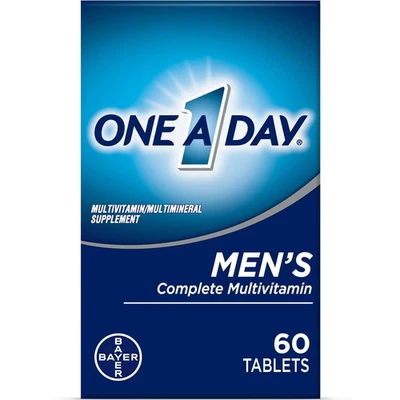 One A Day Men's Multivitamin Tablets, Multivitamins for Men, 60 Count - Image 1 of 4
