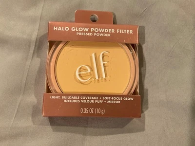 Brand New E.L.F ELF Cosmetics Halo Glow Powder Filter Pressed Powder Fair Warm - Image 1 of 2