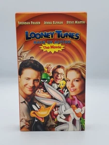 WB Looney Tunes - Back in Action The Movie (VHS 2004) TESTED - Imagen 1 de 8