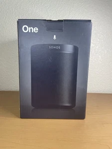 Sonos One Gen2 s18 Smart Speaker Black Wireless Stereo Wi-Fi Touch Control - Picture 1 of 7