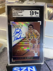 2014-15 Panini Select Signatures /49 Kurt Rambis #S-KR Auto SGC 10 gem mint / 9 - Picture 1 of 2