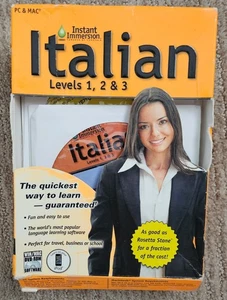 Instant Immersion ITALIAN Levels 1, 2, & 3 Family Edition - Picture 1 of 4