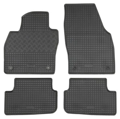 RIGUM Gummi Fußmatten für Skoda Fabia 4 ab 2021- Passform Gummimatten Matten 4-teilig