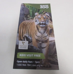 Melbourne Zoo - Brochure & Guide - Gorillas, Koalas, Meerkats & More - Victoria - Picture 1 of 10