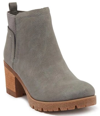 KORKS BY KORK-EASE Elsie Bootie In Lt Grey Nubuck Women 9.5 - Image 1 of 4