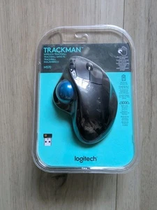 NEW - Logitech M570 Wireless Trackball Ergonomic Mouse with Receiver Dongle - Picture 1 of 2