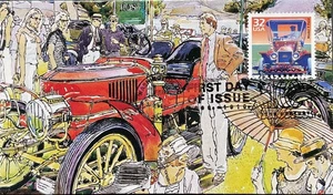 Automóvil Ford Barb Fugate 3182 Celebrate the Century 1910 modelo T hecho a mano - Imagen 1 de 2