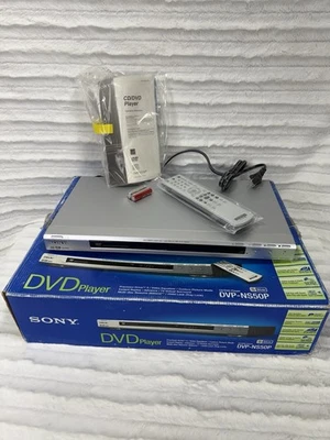 - SONY DVD Player Model DVP-NS50P CD/DVD - New Opened Box - Image 1 of 4