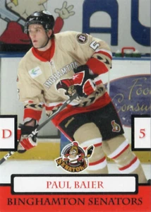 2009-10 Binghamton Senators - PAUL BAIER - Picture 1 of 2