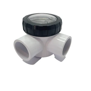 Check Value 90 Degree Puraway 40 50 mm PVC Plumbing Fitting Pipe Water Diverter - Picture 1 of 11