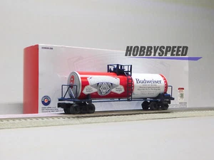 LIONEL BUDWEISER UNIBODY TANK CAR O GAUGE Anheuser Busch BUD tanker 2228320 NEW - Picture 1 of 9