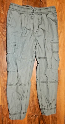 *YOUTH SIZE 6 OSH KOSH B'GOSH BRAND GREEN CARGO JOGGERS--EXCELLENT--#A   4-24-26 - Image 1 of 4