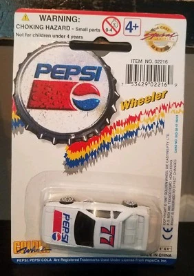 Golden Wheeler 1/64 Pepsi Car #77 NIP - Image 1 of 4
