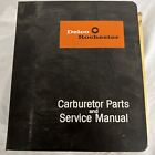 Vtg 1960S Delco Rochester Carburetor Parts & Service Manual 9 United Motors 9-Ps