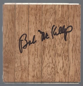 Bob McKillop AUTOGRAPH Davidson Wildcats AUTO SIGNED Basketball Hofstra Pride - Picture 1 of 2